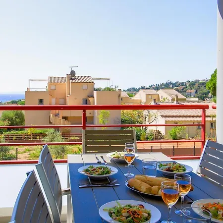 Select' - T3 Avec Vue Mer, Parking Et Piscine A Saint-clair Au Lavandou - 180sud-b11 Apartment Le Lavandou